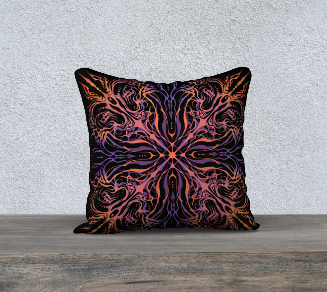 “Pink dragon” pillow case